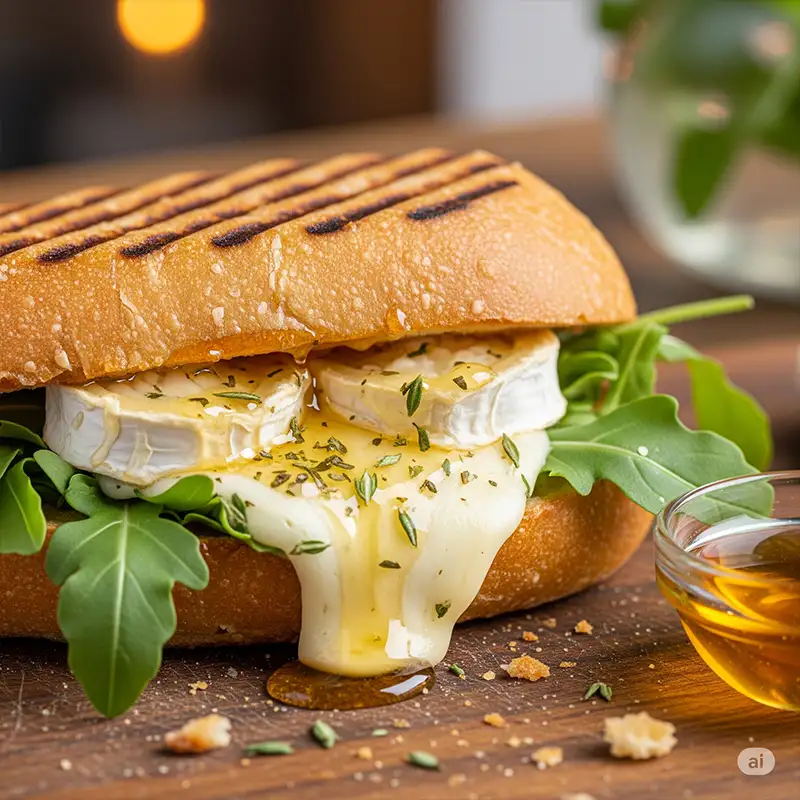 Panini chèvre miel